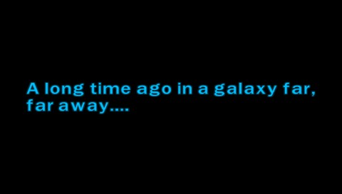 LEGO Star Wars II: The Original Trilogy title screen for PSP